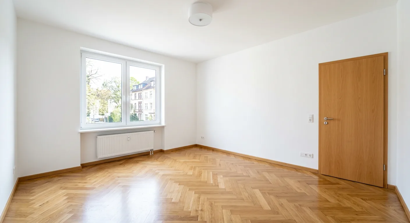 Sauberes Zimmer nach Entrümpelung in Velbert